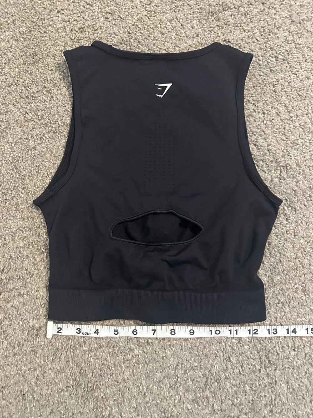 Gymshark Womens Size Small Compression Crop Tank - Picture 4 of 5